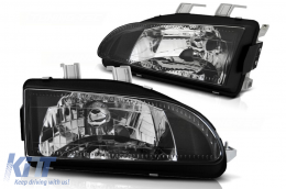 image-45-Фарове подходящи за Honda Civic (09.1991-08.1995) Черен
