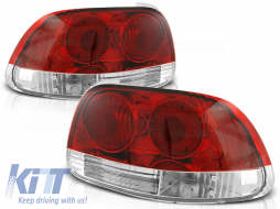 HONDA CRX DEL SOL 03.92-97 RED WHITE - TTHH6027879