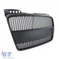 Honeycomb Grille Black for Audi A4 B7 04-07 + Cabriolet-image-6257760