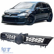 Honeycomb Grille Black with Chrome Trim for VW Golf 7 12-17 also GTD - ODGV6013840