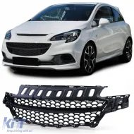 image-72-Honeycomb Grille without Emblem Black for Opel Corsa E 2014-2019