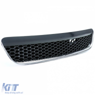 Honeycomb grille without emblem for Opel Astra G including OPC 1997-2004-image-6210647