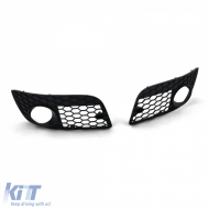 Honeycomb Mesh Grille Bumper Set for VW Golf 5 GTI 04-09-image-6257633