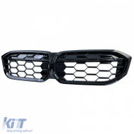 Honeycomb Performance Grille Black for 3 Series BMW G20 G21 LCI from 2022-image-6257868