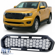 image-60-Honeycomb Performance Grille Black without Emblem for Ford Ranger T8 19-22
