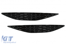 Honeycomb Rear Bumper Reflector Cover suitable for VW Golf 7 GTI Hatchback 5G (2013-2017) - RBRCVWG7GTI