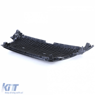 Honeycomb Sport hűtőrács embléma nélkül fényes fekete Audi A4 B8 8K 07-11-image-6202381