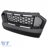 Honigwaben-Performance-Schwarzgrill mit LED, geeignet für Ford Ranger T7 16-19-image-6200399