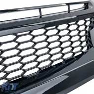 Honigwaben-Reinigungs-Kühlergrill TR Performance Gloss, geeignet für Honda Civic X FC FK 2016-2020-image-6264140