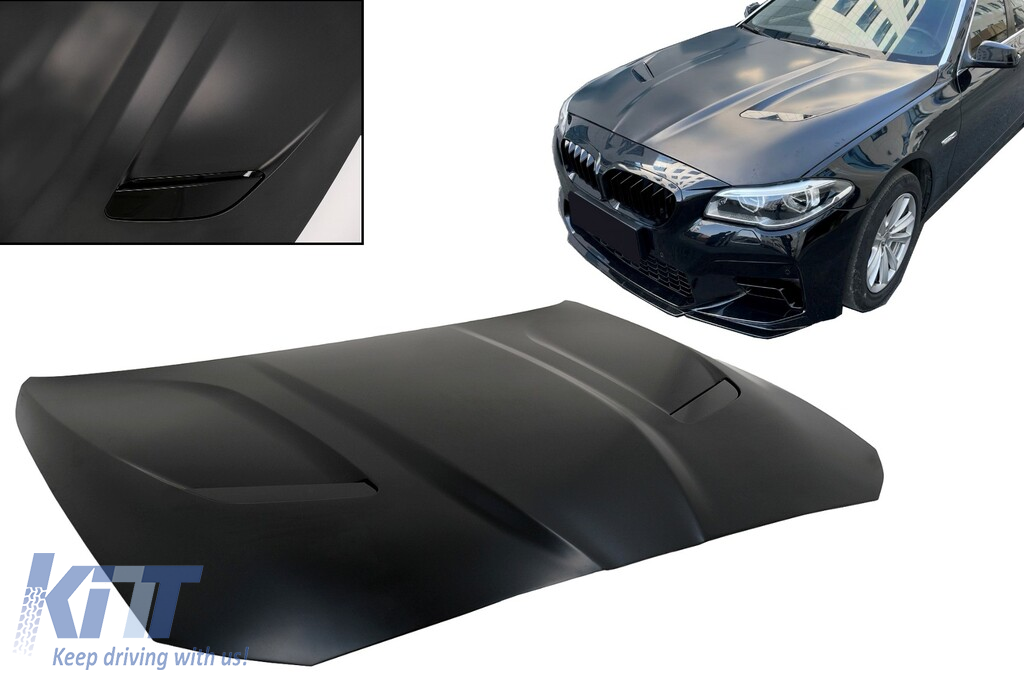 BMW 5 Series F10 F11 M5 2011-2016 to M5 CS style aluminium bonnet hood