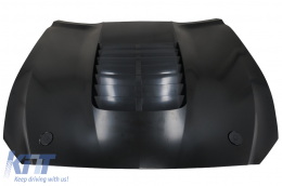 Hood Bonnet with Air Vents suitable for Ford Mustang Mk6 VI Sixth Generation (2015-2017) GT 500 Design - HDFMUGT