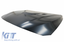 Hood Bonnet with Front Fenders Black suitable for BMW 3 Series F30 F31 (2011-2019) M3 GTS Look-image-6065571