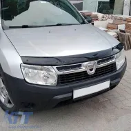 Hood Deflector suitable for Dacia Duster 2010-2017 Black Color-image-6327666