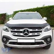 Hood Deflector suitable for Mercedes-Benz X-Class W470 2017+ Black Color-image-6308286