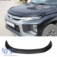 Hood Deflector suitable for Mitsubishi L200 2019+ Black Color-image-6327710