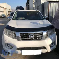Hood Deflector suitable for Nissan Navara 2015-2020 Black Color-image-6327744