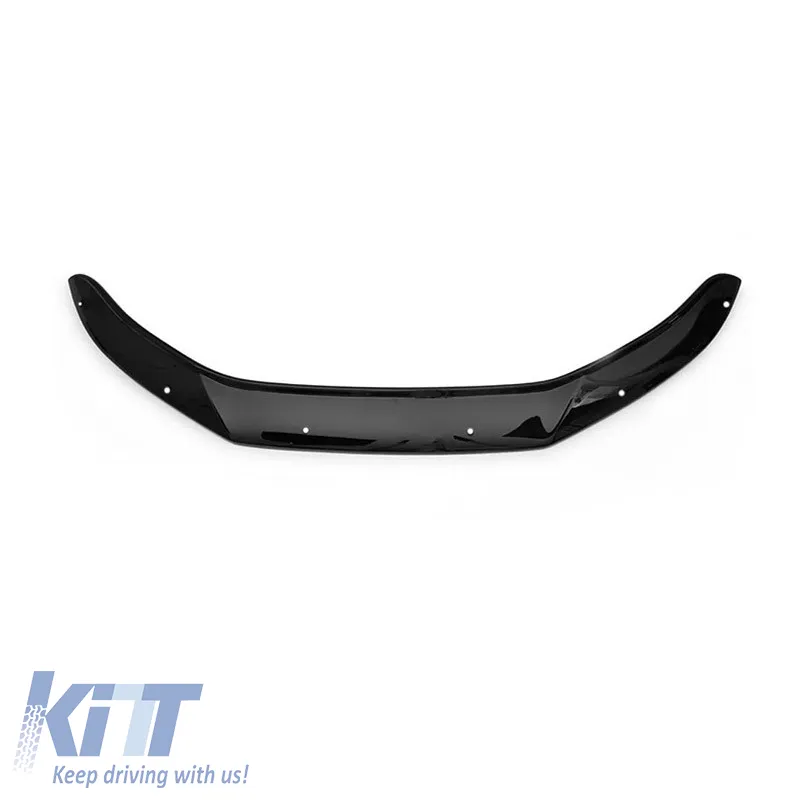 Hood Deflector suitable for Nissan Qashqai 2017-2021 Black Color