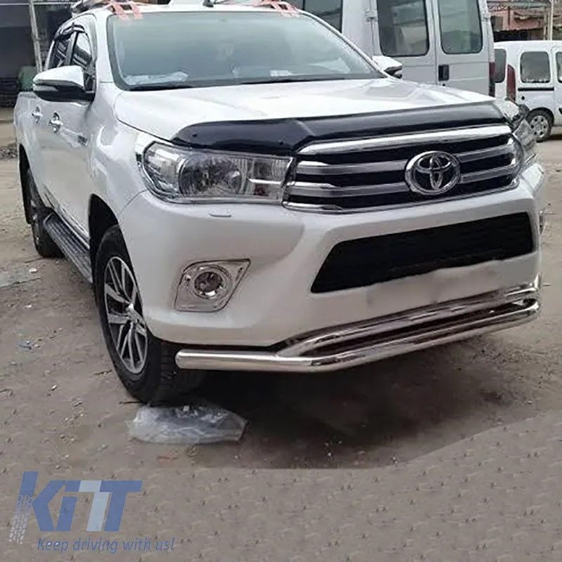 Hood Deflector suitable for Toyota Hilux 2015+ Black Color