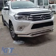 Hood Deflector suitable for Toyota Hilux 2015+ Black Color-image-6327715