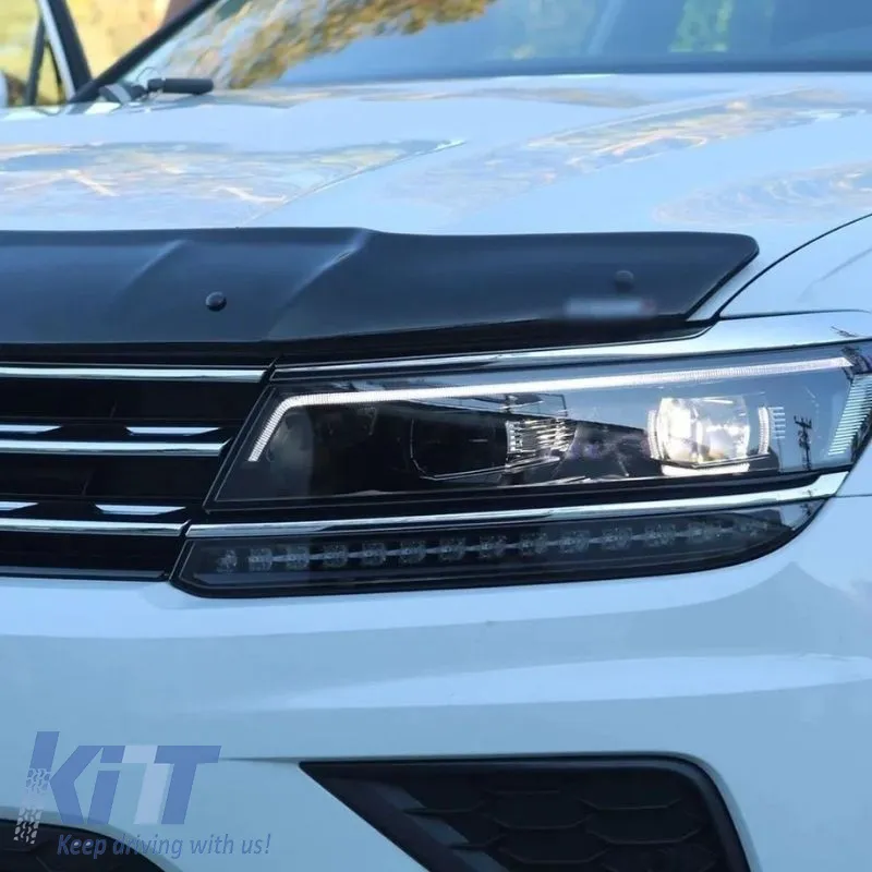 Hood Deflector suitable for VW Tiguan 2016+ Black Color