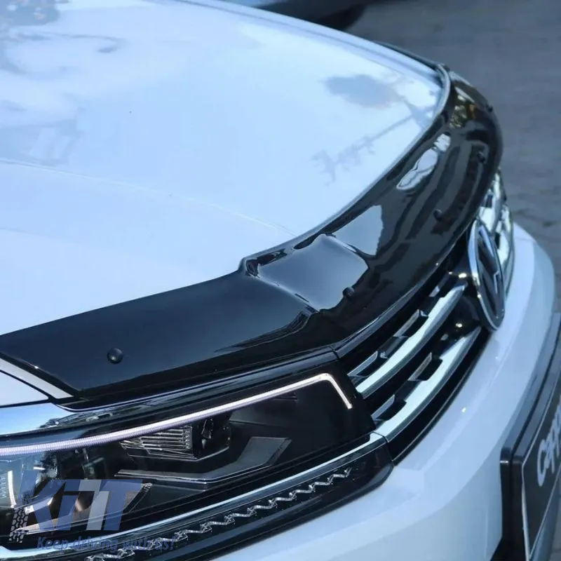 Hood Deflector suitable for VW Tiguan 2016+ Black Color