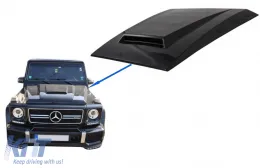 image-6-Hood Scoop Bonnet Scoop suitable for Mercedes W463 G-Class (1989-up) Design ABS