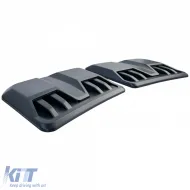 Hood Scoop Set schwarz geeignet für Ford Ranger T9 ab 2022-image-6211256