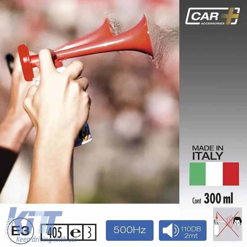 Horn Gas With Can 300ml 500hz 110db With E3 Made in Italy