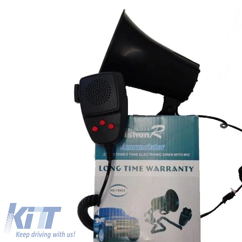 Horn suitable for 3 Sounds with Microphone 50Watt