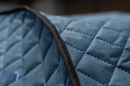 Housse de coussin Carpassion adaptée pour voiture hatchback et break contre la grêle taille XXM 405x430cm, bleu-image-6144643