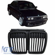 image-73-Hűtőrács BMW 3 E30 82-94 Matt Fekete 1 db