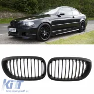 image-35-Hűtőrács BMW 3 E46 03-06 Coupe/Cabrio Matt Fekete 2 db