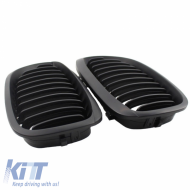 Hűtőrács BMW 3 E46 03-06 Coupe/Cabrio Matt Fekete 2 db-image-6295835