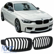 image-2-Hűtőrács BMW 3 F30 / F31 11-18 Matt Fekete 2 db