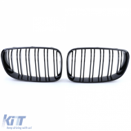 Hűtőrács dupla lamellás performance fényes fekete BMW E81 E82 E87 E88 2007-től-image-6201763