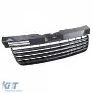 Hűtőrács embléma nélkül, fényes fekete, VW Bus T5 03-09 Transporter modellhez-image-6195326