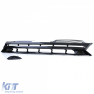 Hűtőrács embléma nélkül fényes fekete VW Golf 6 08-12-image-6195585