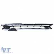 Hűtőrács embléma nélkül fényes fekete VW Golf 6 08-12-image-6195588