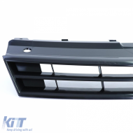 Hűtőrács embléma nélkül fényes fekete VW Polo 5 6R 6C 09-17-image-6204259