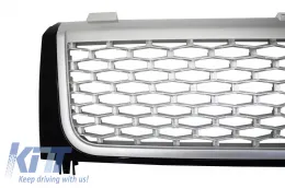 Hűtőrács és oldalsó légbeömlők Land ROVER Range ROVER Vogue III (L322) (2002-2005), fekete-ezüst Autobiography Supercharged-image-6026203