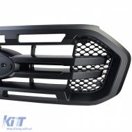 Hűtőrács fekete dupla bordás LED-del Ford Ranger T8 19-23 2.0 TDCi-image-6204880