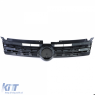 Hűtőrács fekete króm VW Touareg 2 7P facelift előtti 10-14-image-6206556