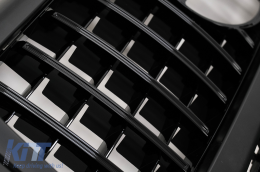 Hűtőrács fényszóró fedőkkel Mercedes G W464 W463A G63 AMG (2018.06-tól) modellekhez, GT-R dizájn -image-6091911