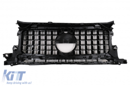 Hűtőrács fényszóró fedőkkel Mercedes G W464 W463A G63 AMG (2018.06-tól) modellekhez, GT-R dizájn -image-6091914
