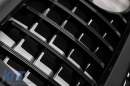 Hűtőrács fényszórókerettel Mercedes G W464 W463A G63 AMG (2018.06-tól) modellekhez, GT-R dizájn-image-6091911