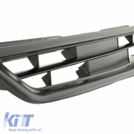 Hűtőrács Honda Civic 3D/4D 95-96 Badgeless Fekete 1 db-image-6290447