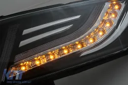 Hűtőrács LED fényszóróval Toyota FJ Cruiser XJ10 (2007-2015) dinamikus irányjelzővel-image-6068557