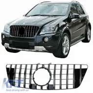 image-71-Hűtőrács Mercedes-Benz ML-Class W164 08-11 GT A Design Panamericana Look Fekete/Króm 1 db