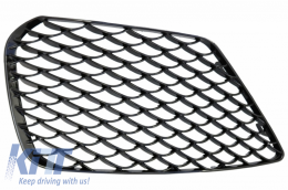 Hűtőrács Mercedes Benz S-osztály W222 2013-2017, S63 Dizájn, zongorafekete-image-6033261