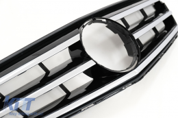 Hűtőrács Mercedes C-osztály W204 S204 Limousine Station Wagon (2007-2014) Piano Black-image-6091391